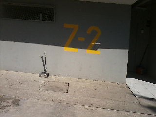 Zona de seguridad en caso de emergencia.